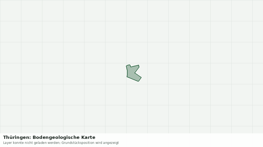Statische Kartenansicht: Thüringen: Bodengeologische Karte