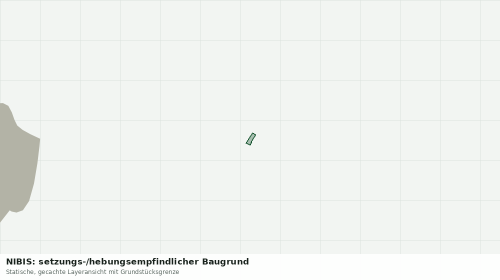Statische Kartenansicht: NIBIS: setzungs-/hebungsempfindlicher Baugrund