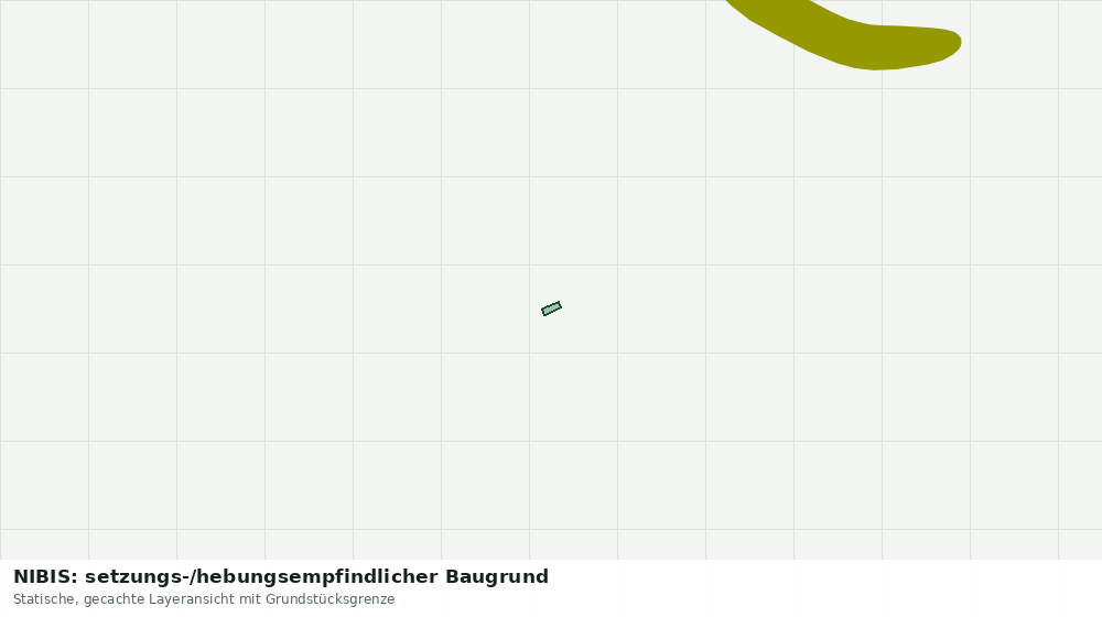 Statische Kartenansicht: NIBIS: setzungs-/hebungsempfindlicher Baugrund