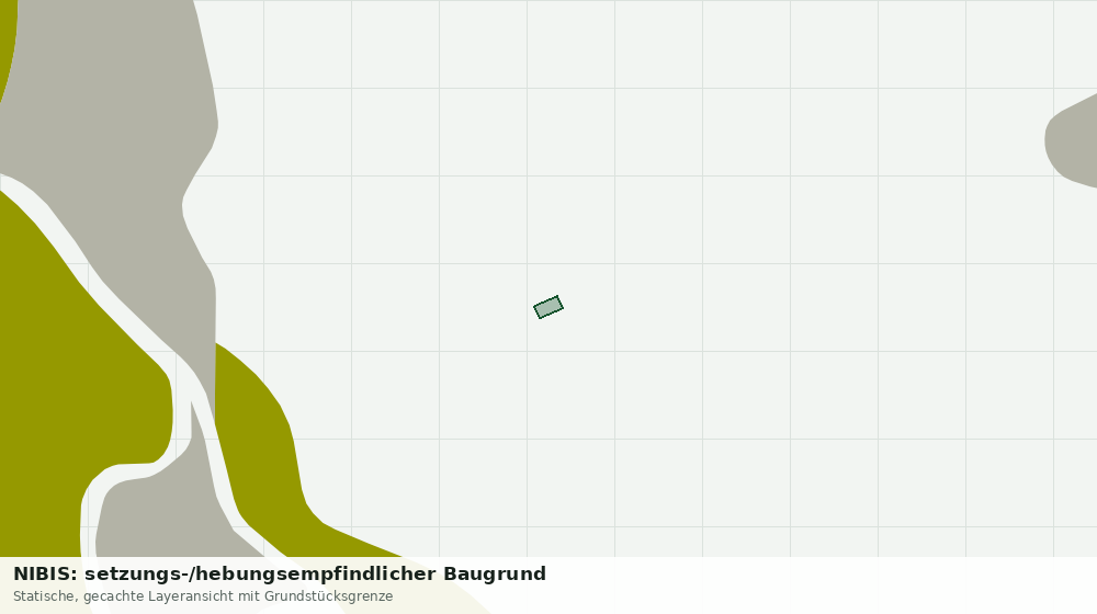 Statische Kartenansicht: NIBIS: setzungs-/hebungsempfindlicher Baugrund