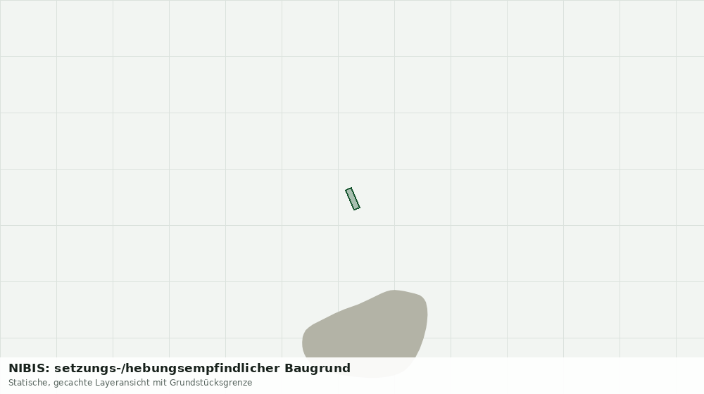 Statische Kartenansicht: NIBIS: setzungs-/hebungsempfindlicher Baugrund