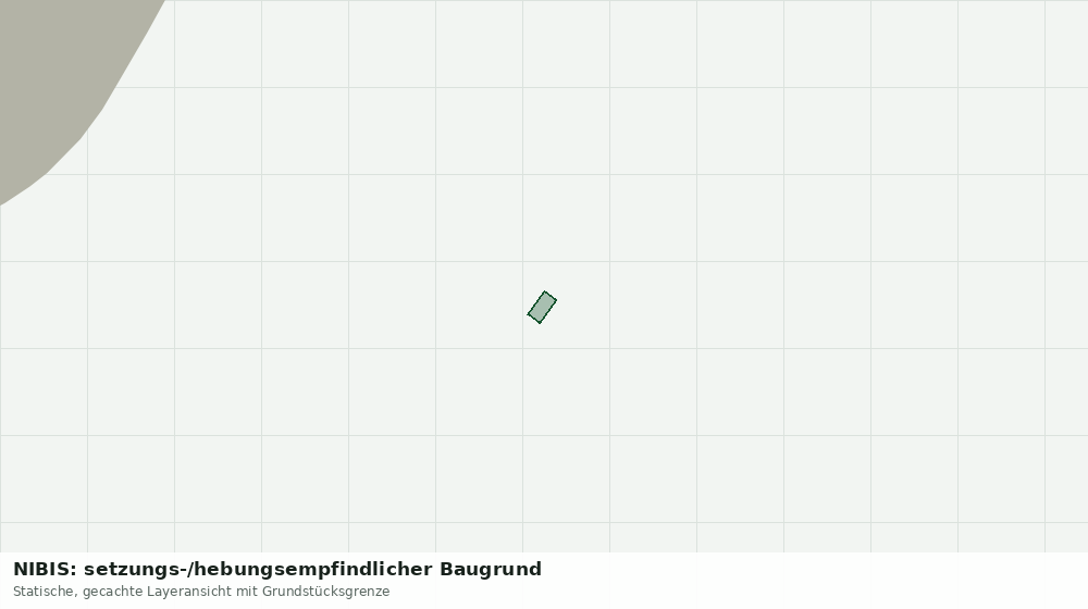 Statische Kartenansicht: NIBIS: setzungs-/hebungsempfindlicher Baugrund