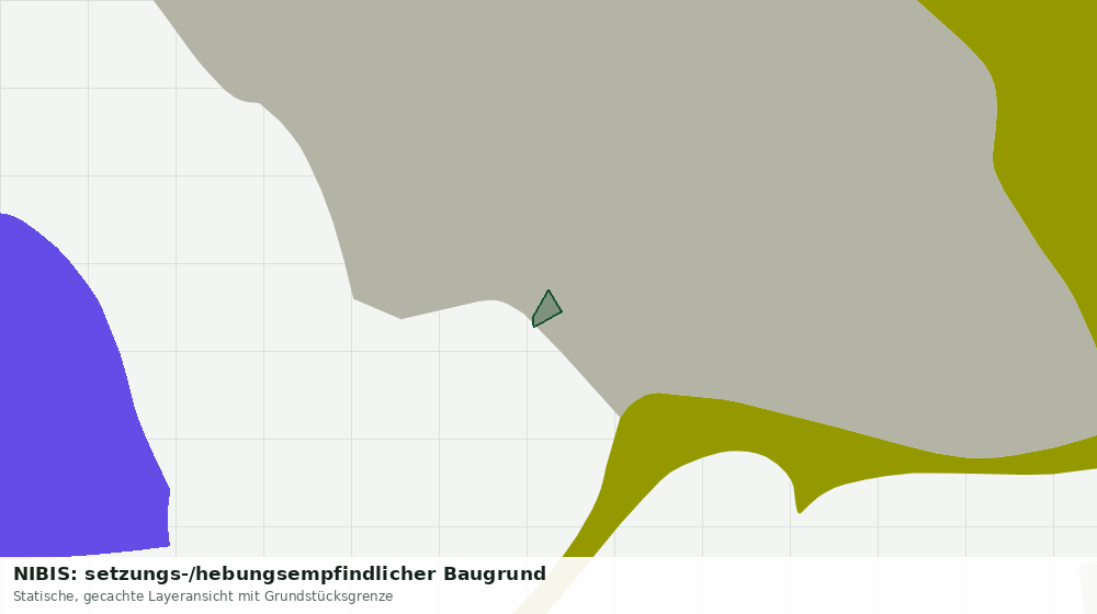 Statische Kartenansicht: NIBIS: setzungs-/hebungsempfindlicher Baugrund