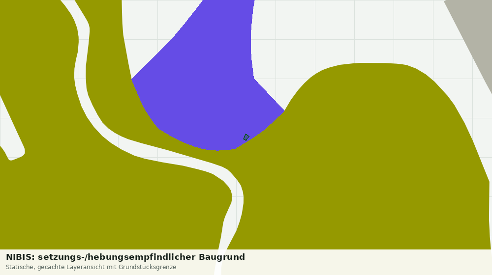 Statische Kartenansicht: NIBIS: setzungs-/hebungsempfindlicher Baugrund