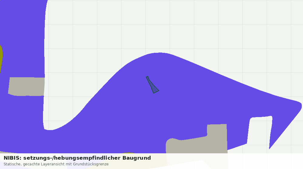 Statische Kartenansicht: NIBIS: setzungs-/hebungsempfindlicher Baugrund