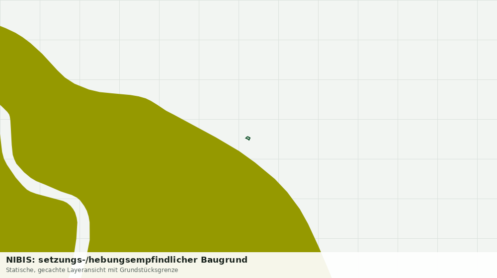 Statische Kartenansicht: NIBIS: setzungs-/hebungsempfindlicher Baugrund