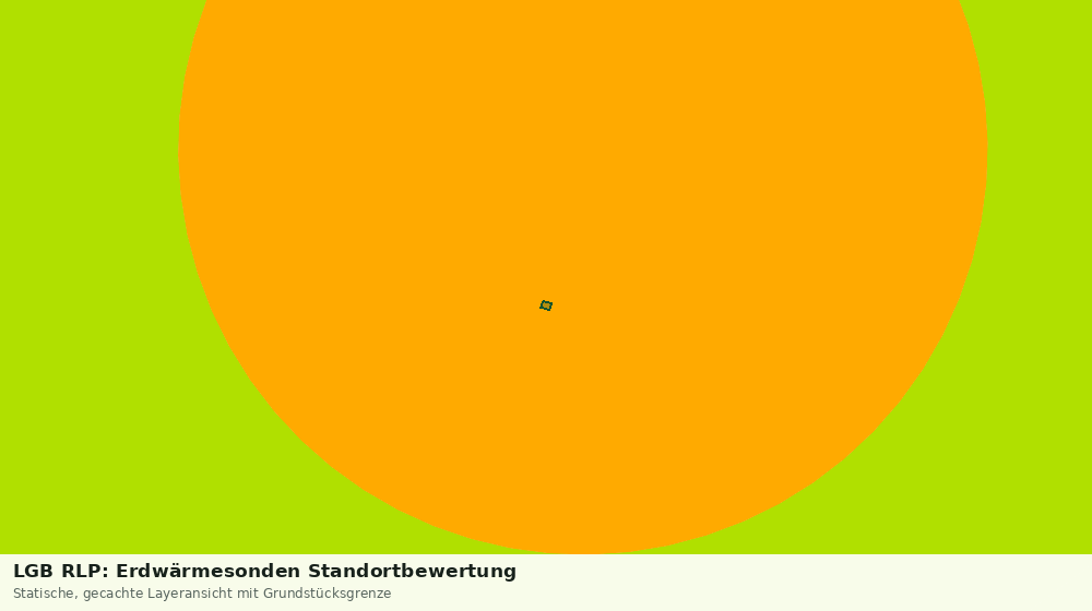 Statische Kartenansicht: LGB RLP: Erdwärmesonden Standortbewertung