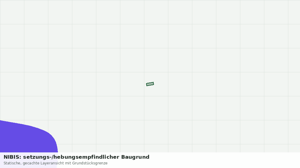 Statische Kartenansicht: NIBIS: setzungs-/hebungsempfindlicher Baugrund