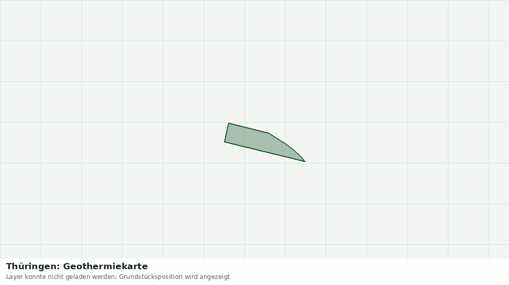 Statische Kartenansicht: Thüringen: Geothermiekarte