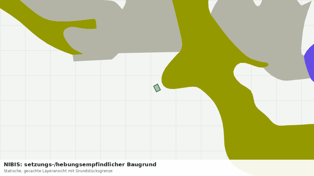 Statische Kartenansicht: NIBIS: setzungs-/hebungsempfindlicher Baugrund
