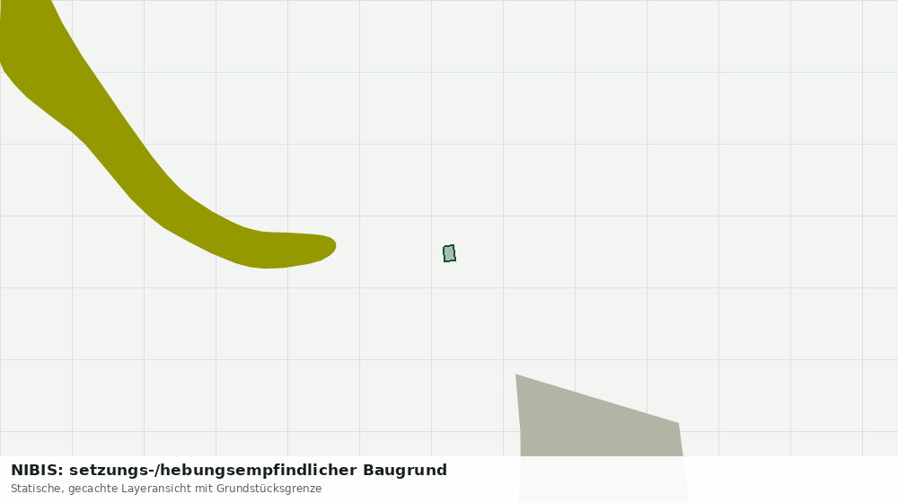 Statische Kartenansicht: NIBIS: setzungs-/hebungsempfindlicher Baugrund