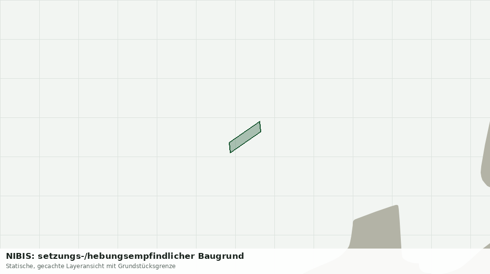 Statische Kartenansicht: NIBIS: setzungs-/hebungsempfindlicher Baugrund