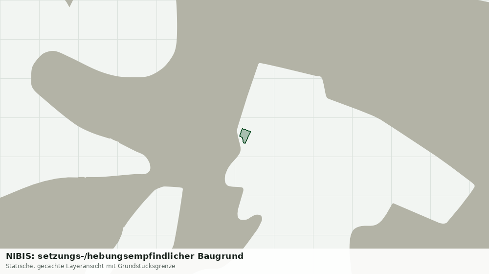 Statische Kartenansicht: NIBIS: setzungs-/hebungsempfindlicher Baugrund