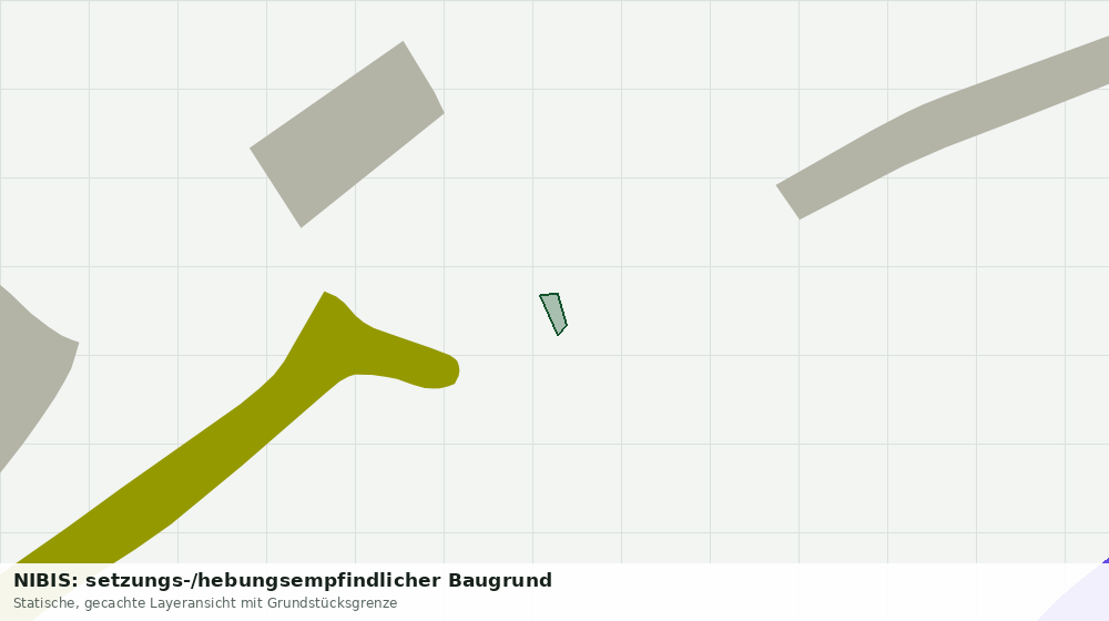 Statische Kartenansicht: NIBIS: setzungs-/hebungsempfindlicher Baugrund