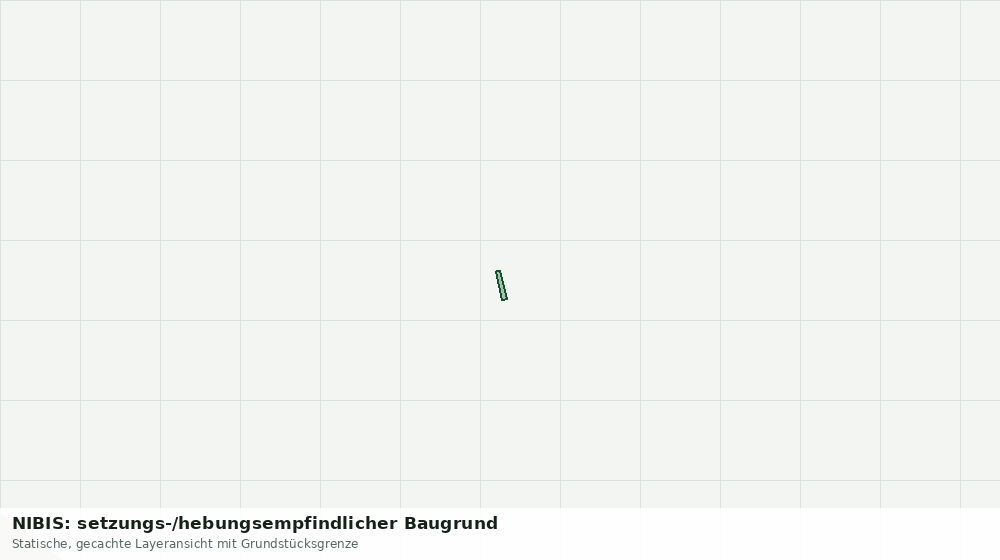 Statische Kartenansicht: NIBIS: setzungs-/hebungsempfindlicher Baugrund