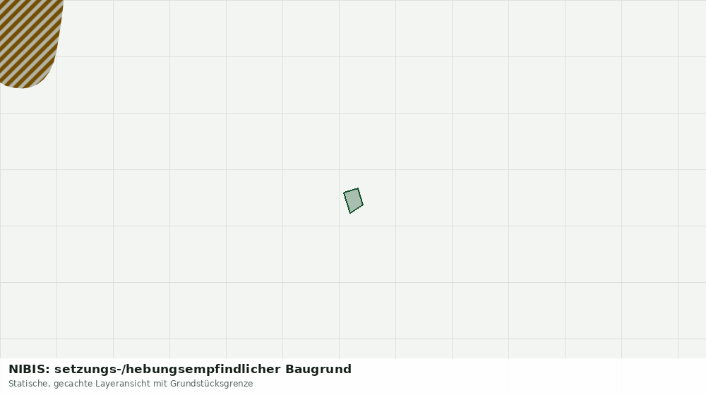 Statische Kartenansicht: NIBIS: setzungs-/hebungsempfindlicher Baugrund