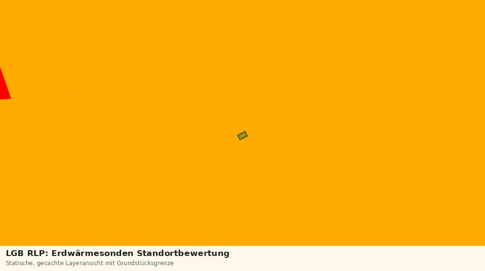 Statische Kartenansicht: LGB RLP: Erdwärmesonden Standortbewertung