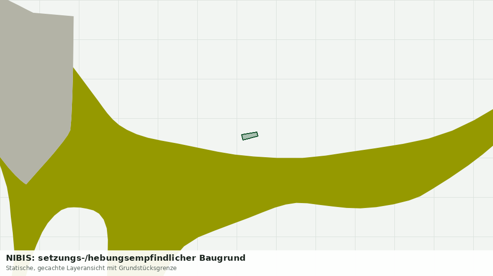 Statische Kartenansicht: NIBIS: setzungs-/hebungsempfindlicher Baugrund