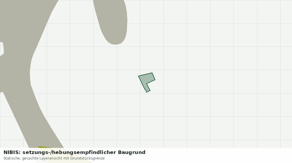 Statische Kartenansicht: NIBIS: setzungs-/hebungsempfindlicher Baugrund