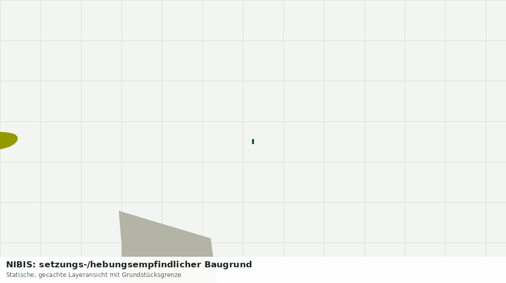 Statische Kartenansicht: NIBIS: setzungs-/hebungsempfindlicher Baugrund