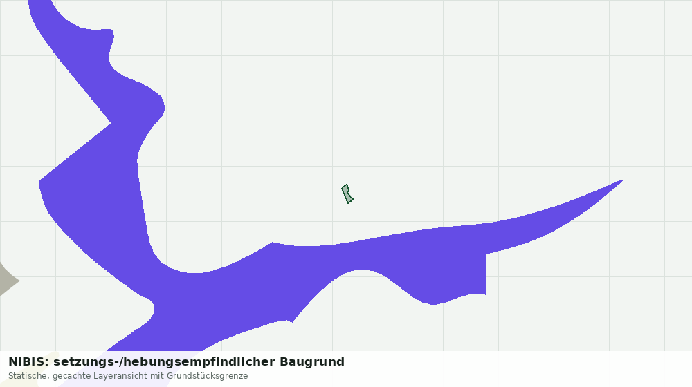 Statische Kartenansicht: NIBIS: setzungs-/hebungsempfindlicher Baugrund
