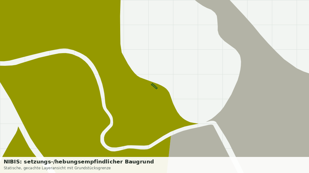 Statische Kartenansicht: NIBIS: setzungs-/hebungsempfindlicher Baugrund