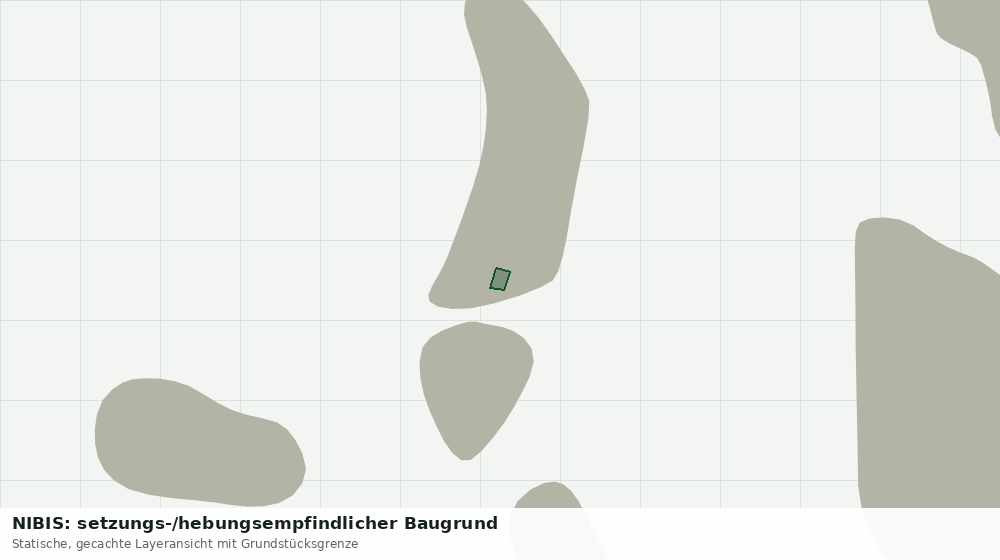 Statische Kartenansicht: NIBIS: setzungs-/hebungsempfindlicher Baugrund