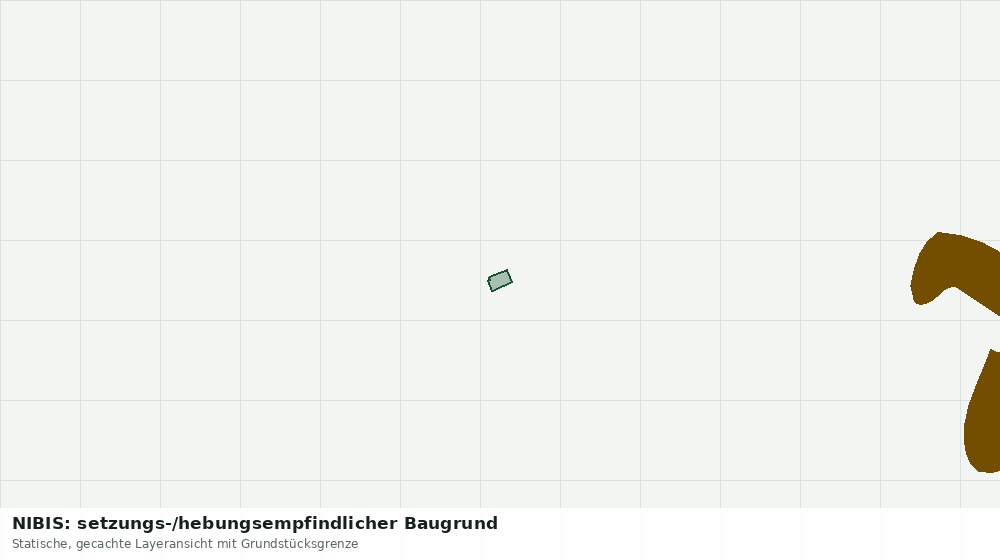 Statische Kartenansicht: NIBIS: setzungs-/hebungsempfindlicher Baugrund