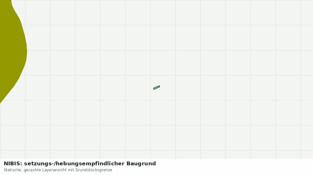 Statische Kartenansicht: NIBIS: setzungs-/hebungsempfindlicher Baugrund
