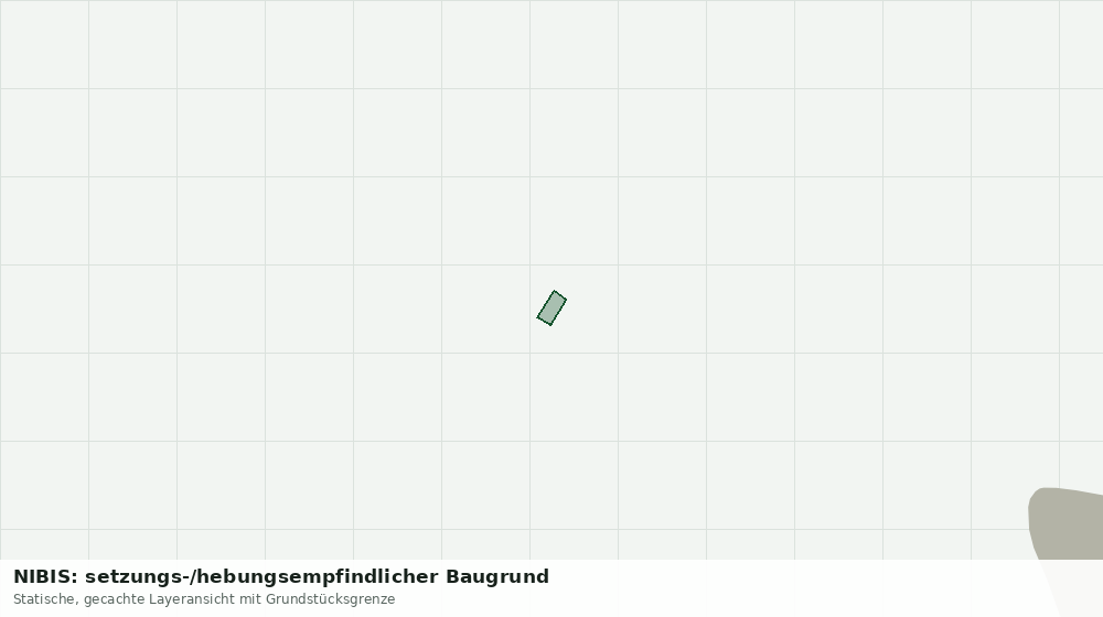 Statische Kartenansicht: NIBIS: setzungs-/hebungsempfindlicher Baugrund
