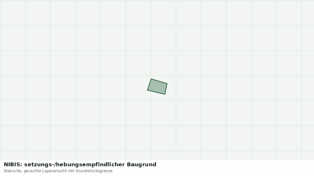 Statische Kartenansicht: NIBIS: setzungs-/hebungsempfindlicher Baugrund