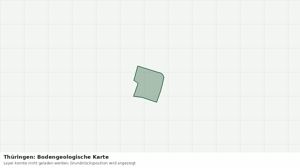 Statische Kartenansicht: Thüringen: Bodengeologische Karte