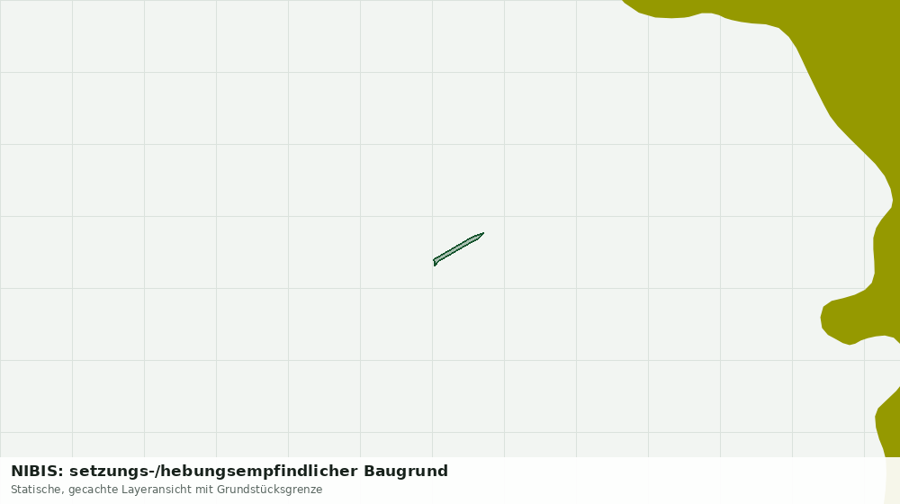 Statische Kartenansicht: NIBIS: setzungs-/hebungsempfindlicher Baugrund