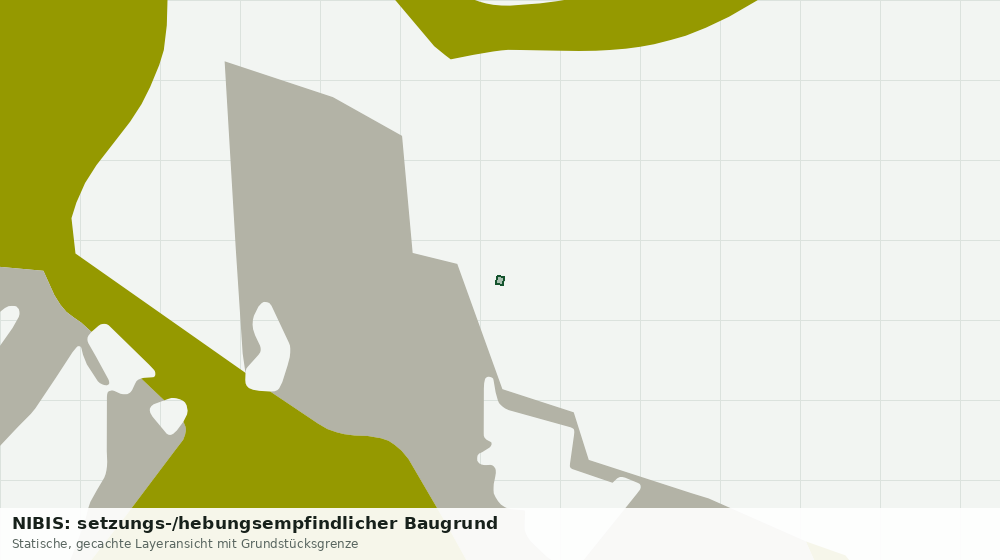 Statische Kartenansicht: NIBIS: setzungs-/hebungsempfindlicher Baugrund
