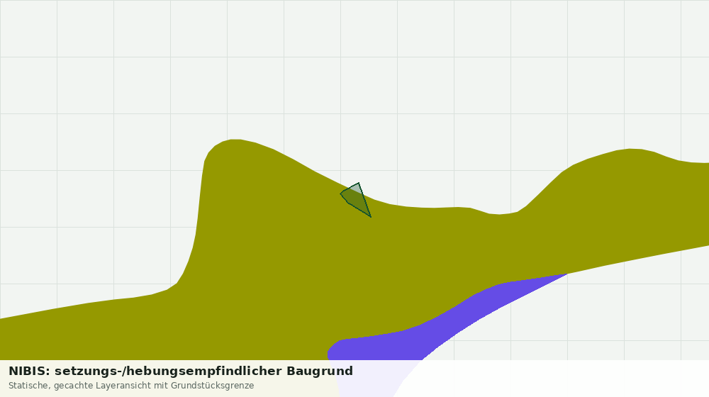 Statische Kartenansicht: NIBIS: setzungs-/hebungsempfindlicher Baugrund