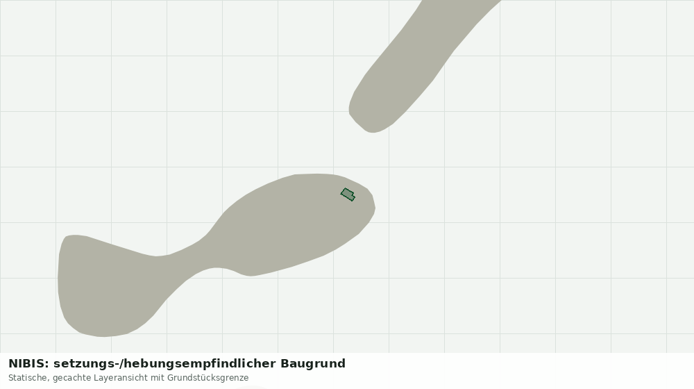 Statische Kartenansicht: NIBIS: setzungs-/hebungsempfindlicher Baugrund