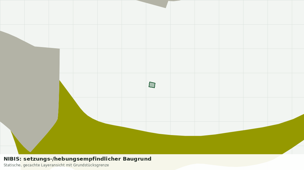 Statische Kartenansicht: NIBIS: setzungs-/hebungsempfindlicher Baugrund