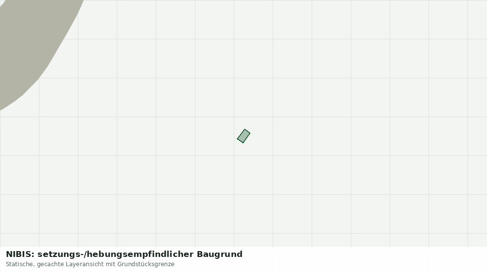 Statische Kartenansicht: NIBIS: setzungs-/hebungsempfindlicher Baugrund