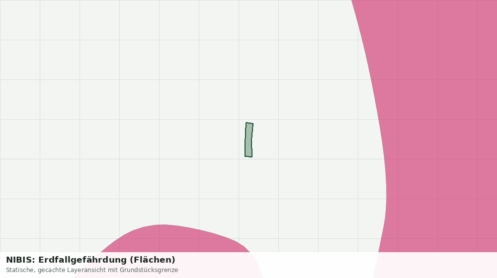 Statische Kartenansicht: NIBIS: Erdfallgefährdung (Flächen)