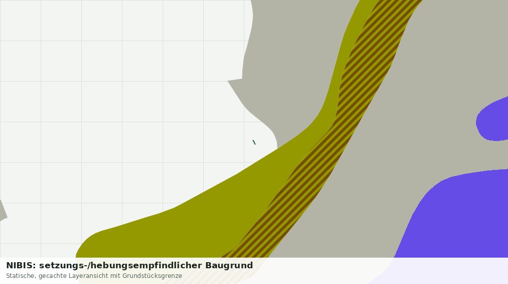 Statische Kartenansicht: NIBIS: setzungs-/hebungsempfindlicher Baugrund