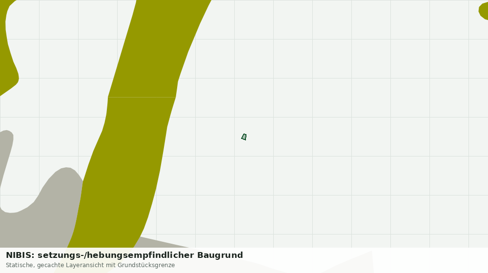 Statische Kartenansicht: NIBIS: setzungs-/hebungsempfindlicher Baugrund