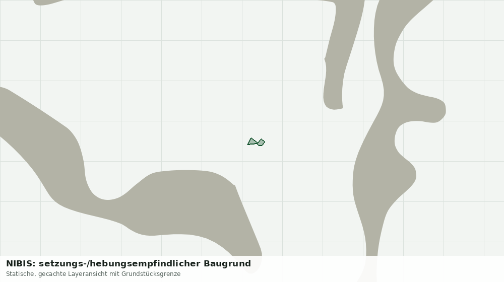 Statische Kartenansicht: NIBIS: setzungs-/hebungsempfindlicher Baugrund