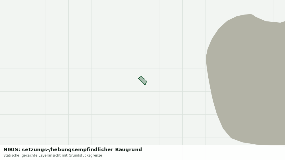 Statische Kartenansicht: NIBIS: setzungs-/hebungsempfindlicher Baugrund