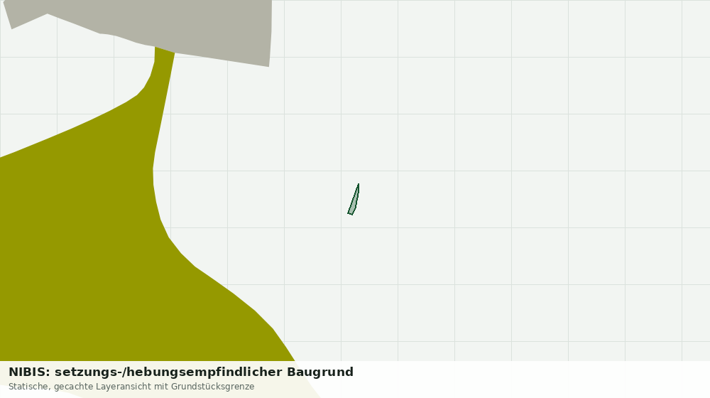 Statische Kartenansicht: NIBIS: setzungs-/hebungsempfindlicher Baugrund
