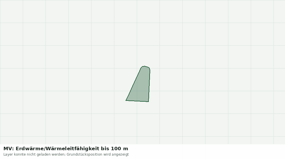 Statische Kartenansicht: MV: Erdwärme/Wärmeleitfähigkeit bis 100 m