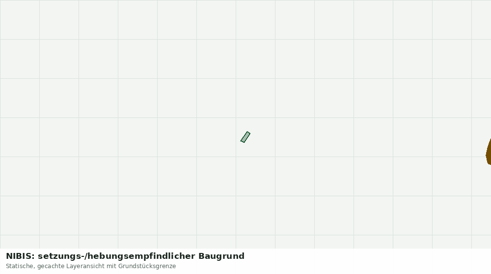 Statische Kartenansicht: NIBIS: setzungs-/hebungsempfindlicher Baugrund