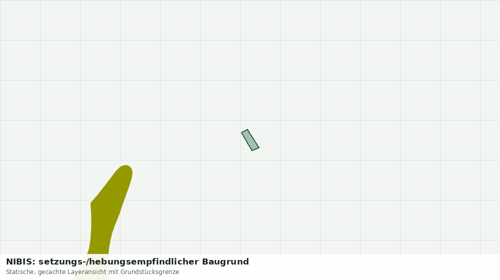 Statische Kartenansicht: NIBIS: setzungs-/hebungsempfindlicher Baugrund