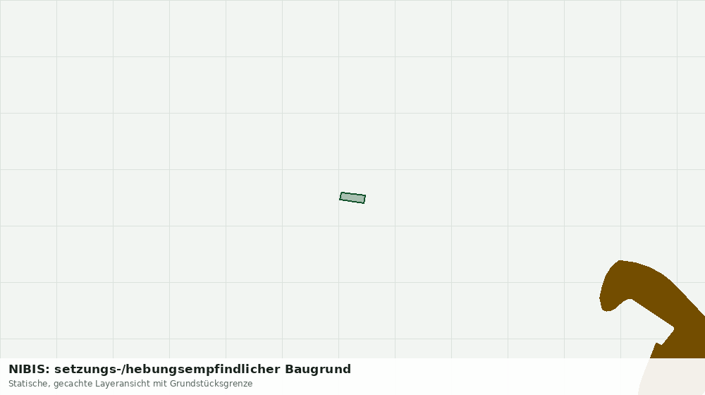 Statische Kartenansicht: NIBIS: setzungs-/hebungsempfindlicher Baugrund