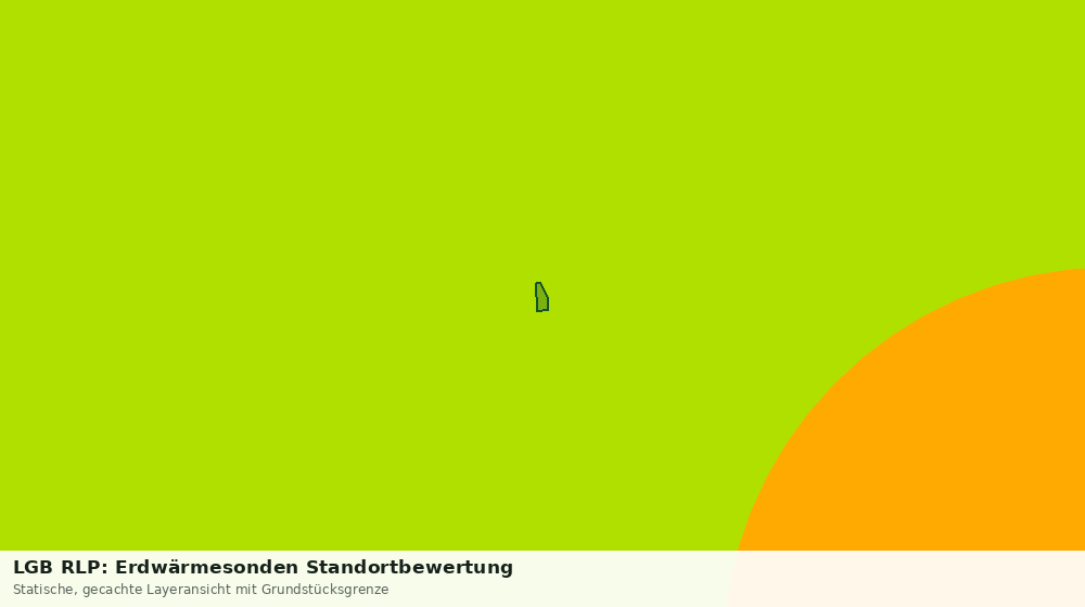 Statische Kartenansicht: LGB RLP: Erdwärmesonden Standortbewertung
