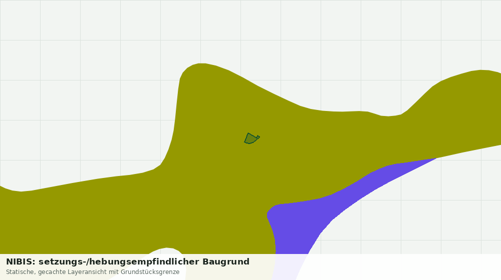 Statische Kartenansicht: NIBIS: setzungs-/hebungsempfindlicher Baugrund